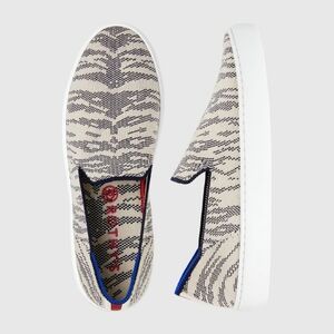 Rothy's Maritime Tiger Sneaker Stripe Slip On Retired Shoes